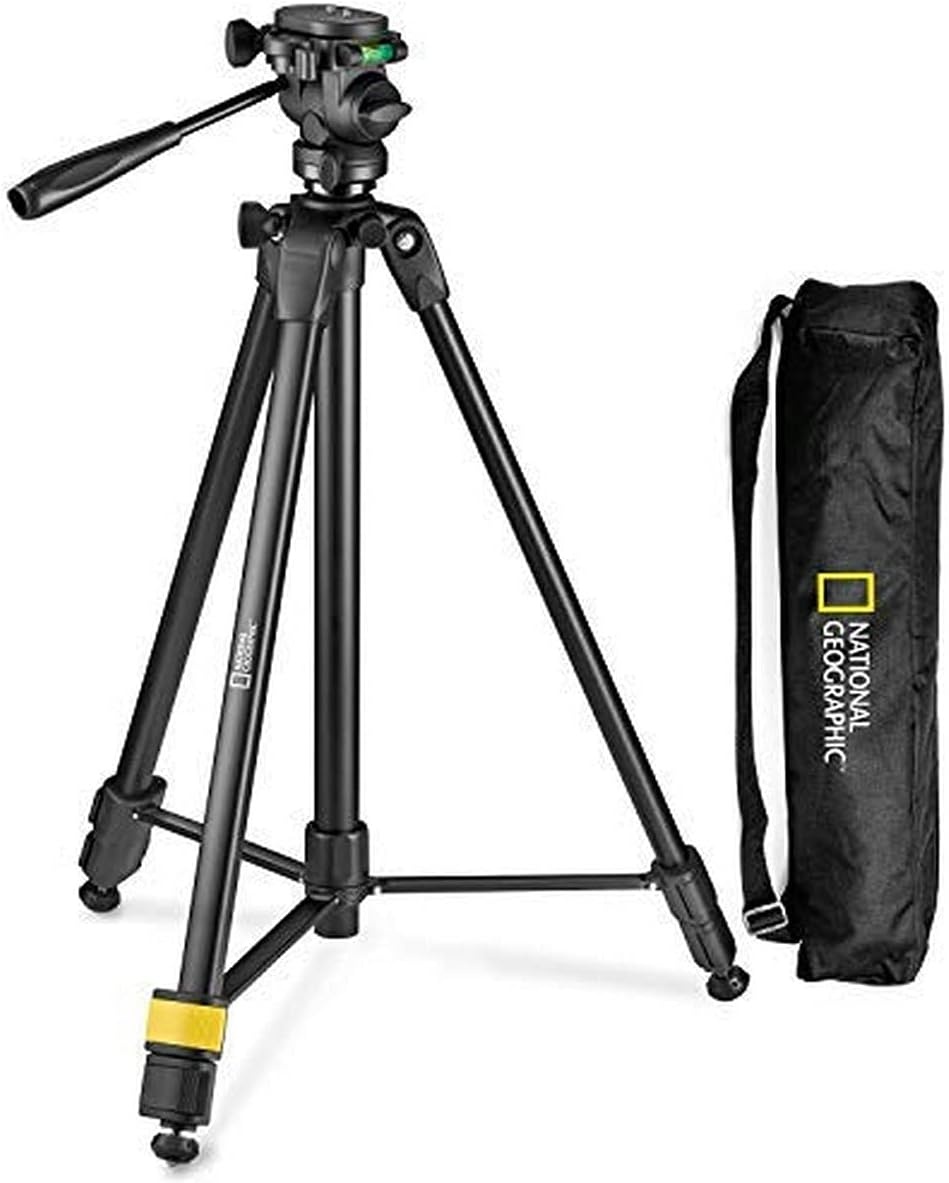 Compact Fotostatief met 3-Weg Kop & 60% Korting