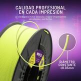 Winkle HD PLA Filament 1.75 mm - Fluorescerend Geel - 1000 gram