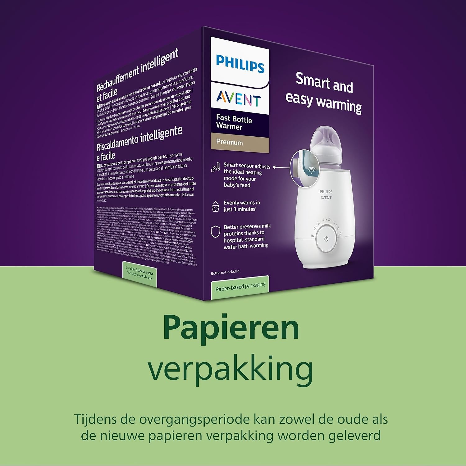 Flessenwarmer Babyvoeding | Verwarmt in 3 min | Ongebruikt (36% Korting!)