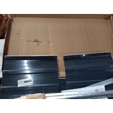 vidaXL Plantenbak verhoogd 320x40x77 cm gegalvaniseerd staal antraciet