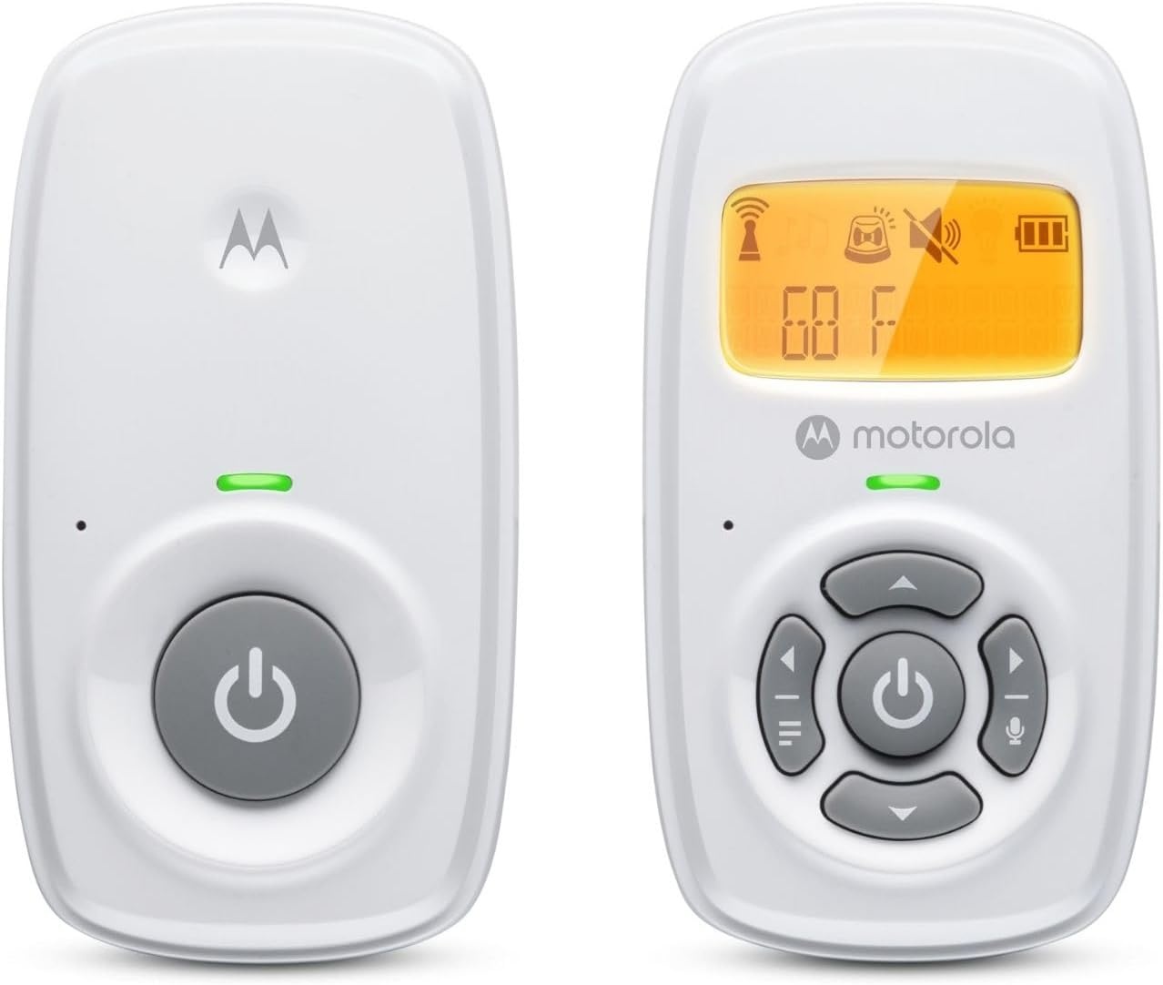 Audio Babyfoon AM24 Wit | DECT Technologie | 57% Korting