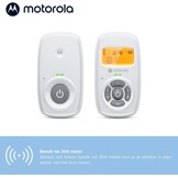 Audio Babyfoon AM24 Wit | DECT Technologie | 57% Korting