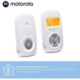 Audio Babyfoon AM24 Wit | DECT Technologie | 57% Korting