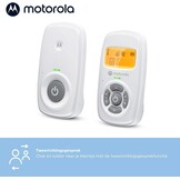 Audio Babyfoon AM24 Wit | DECT Technologie | 57% Korting