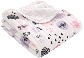 Musselin babydeken konijn 110x150cm - 28% korting