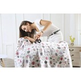 Miracle Baby Musselin Babydeken - Ademend & Zacht - 110 x 150 cm - Konijn