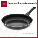 Keramische Koekenpan met Antiaanbaklaag - 28 cm