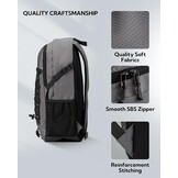 Waterafstotende Rugzak 25L (16" Laptop) | Wandelen & Dagelijks Gebruik | Ergonomisch Grijs
