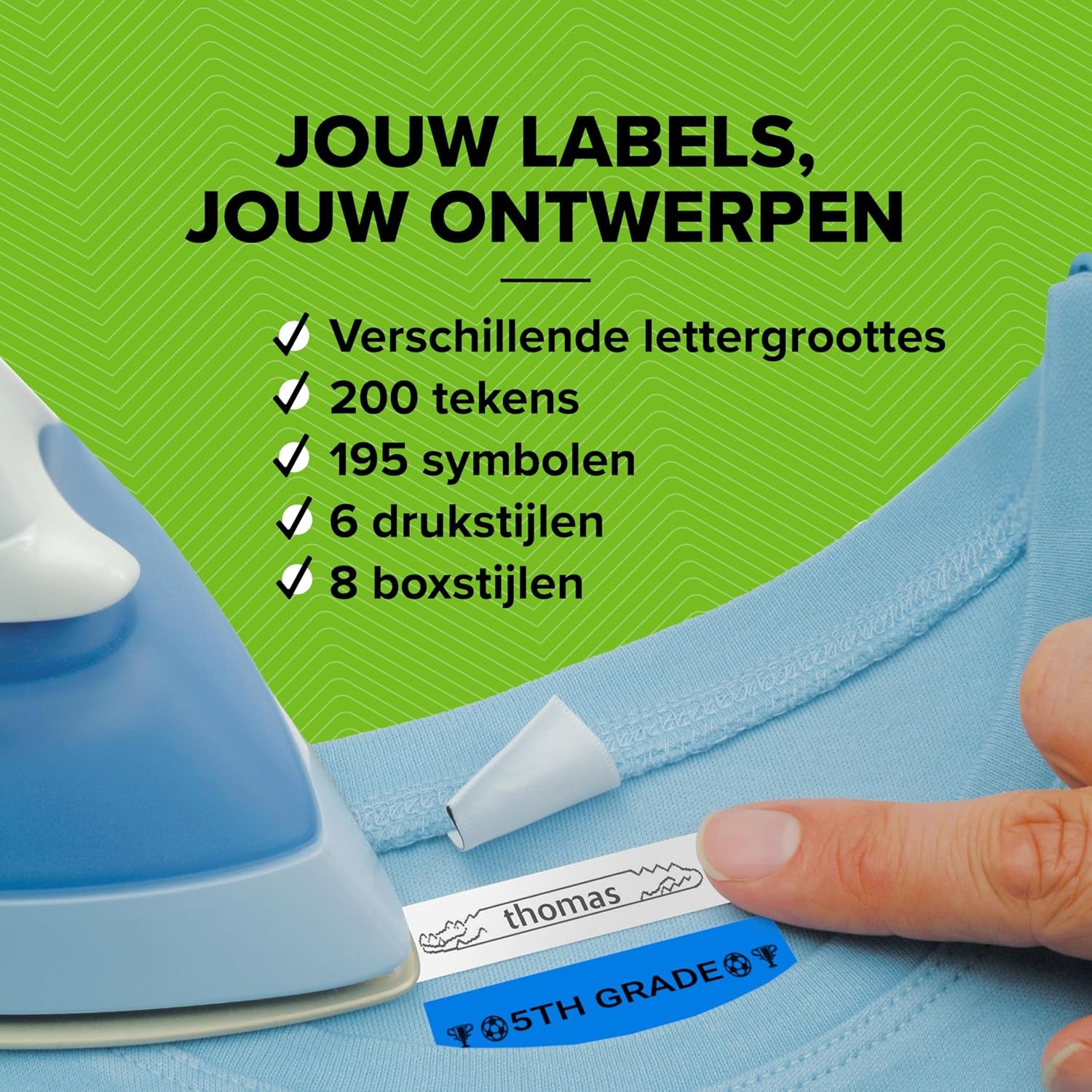 DYMO LetraTag LT-100H lettertang | Labelprinter met ABC-toetsenbord voor thuis en op kantoor