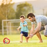 Mini voetbal maat 2 leeuw - 55% Korting