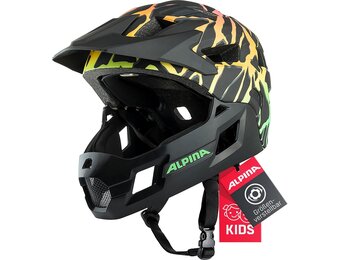 Alpina Rupi kinderhelm Fading/Neon Matt - maat 50-55 cm