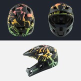 Alpina Rupi kinderhelm Fading/Neon Matt - maat 50-55 cm