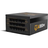 NOX Urano VX 750W Bronze Edition ATX Black, Orange Power Supply (750W, 200-240, 47-63, Active, 130W, 744W)