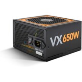 NOX Urano VX 750W Bronze Edition ATX Black, Orange Power Supply (750W, 200-240, 47-63, Active, 130W, 744W)