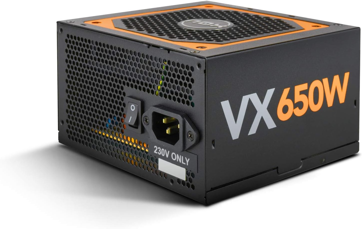 NOX Urano VX 750W Bronze Edition ATX Black, Orange Power Supply (750W, 200-240, 47-63, Active, 130W, 744W)
