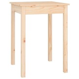 vidaXL Eettafel 55x55x75 cm massief grenenhout