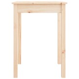 vidaXL Eettafel 55x55x75 cm massief grenenhout