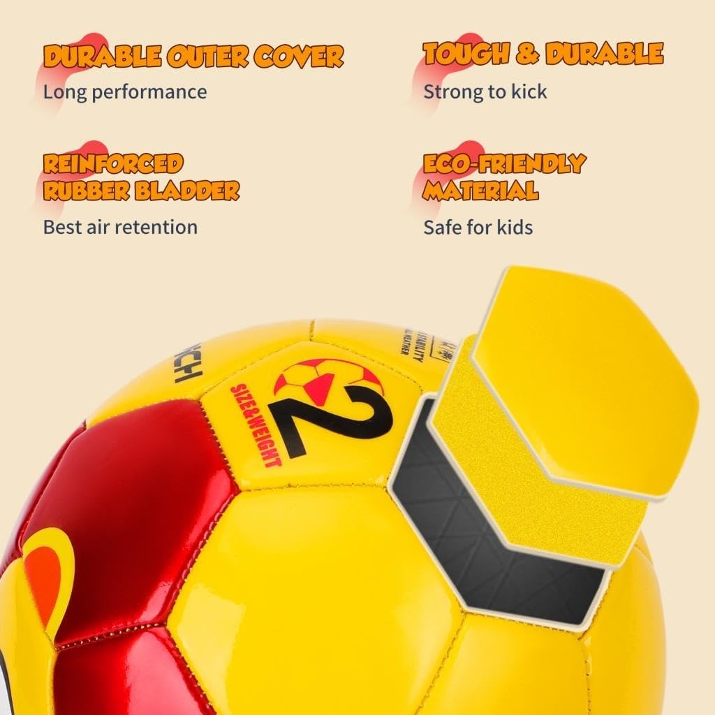 Mini Peutervoetbal Maat 2 - Leeuw 15,2 cm (55% Korting)