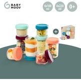 Babymoov Babybols van Glas Multiset 4x 100ml + 4x 220ml + Receptenboek