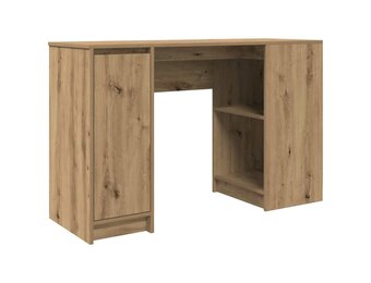 vidaXL Bureau 120x42x76 cm spaanplaat ambachtelijk eikenkleurig