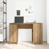 vidaXL Bureau 120x42x76 cm spaanplaat ambachtelijk eikenkleurig