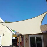 XXL Tuinzeil Waterdicht 5x5m - Veelzijdig Schaduwdoek UV-bescherming