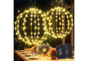 LED Kerstballen Verlichting (Set van 2) - 52% Korting