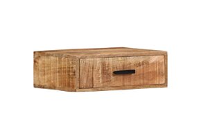 Wandnachtkastje Massief Mangohout - 68% Korting!