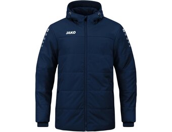JAKO Teamcoachjack Met Capuchon uniseks-volwassene Coachjas