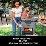 Ninja FrostVault Koelbox 28 Liter - Slate Grey - Houdt ijs tot 5 dagen koel