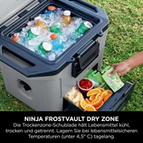 Ninja FrostVault Koelbox 28 Liter - Slate Grey - Houdt ijs tot 5 dagen koel