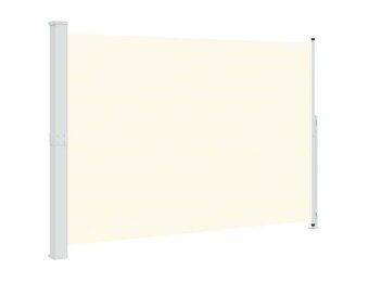 vidaXL Tuinscherm uittrekbaar 200x300 cm crème