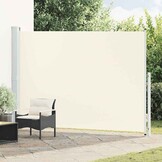 vidaXL Tuinscherm uittrekbaar 200x300 cm crème
