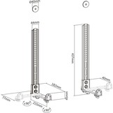 Universele Soundbar Beugel Zwart - VESA Montage - 45% Korting
