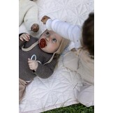 BIBS Fopspeen 2-pack Maat 3 Kersenvormig Luchtcirculatie IJzer/Baby Blauw - 55% Korting