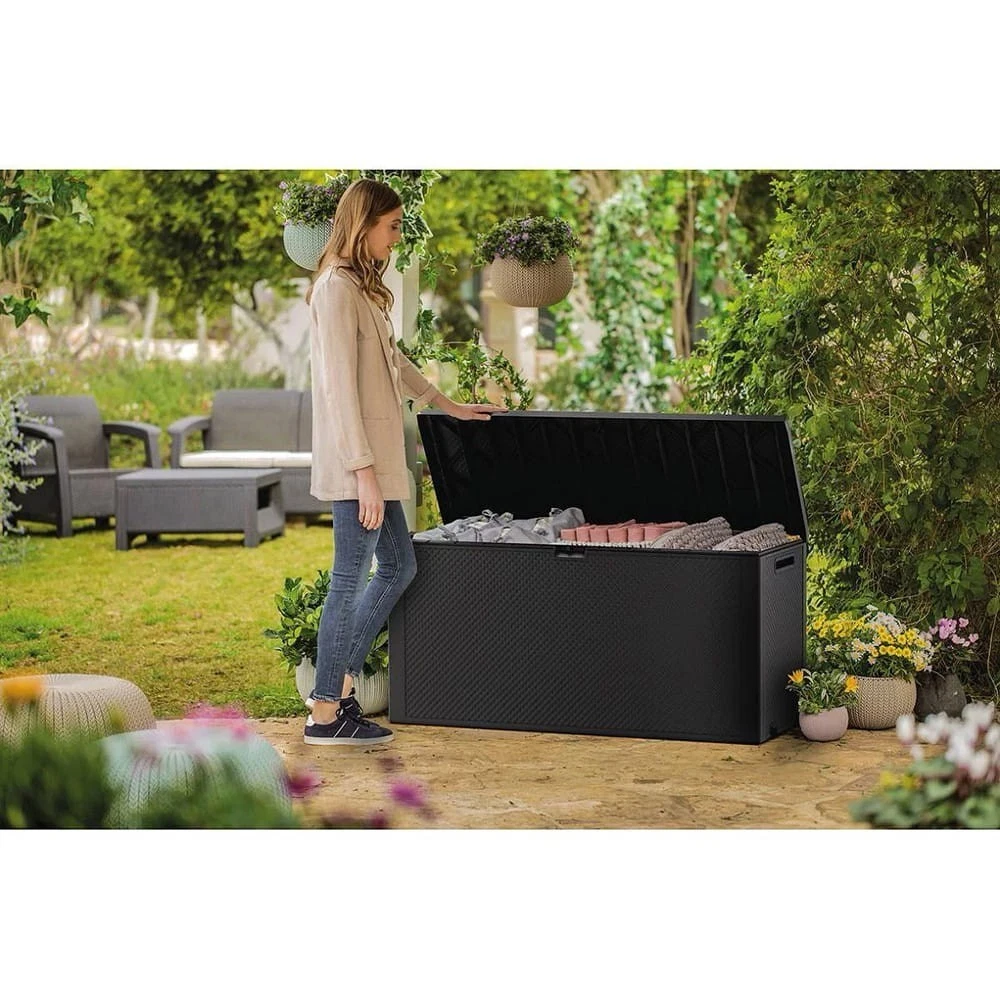 Keter Opbergbox 270 Liter Grafietgrijs