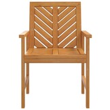 vidaXL Tuinstoelen Massief Acaciahout 3 stuks - 41% Korting!