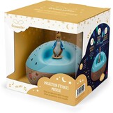 TROUSSELIER - Peter Rabbit. - Nachtlampje - Ideaal cadeau voor kinderen - Muzikale sterrenprojector - Draaibaar figuur - Batterijen inbegrepen