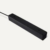 Amazon Basics 6-socket outlet, 600 Joule power strip with surge protection, 1.4 m, black