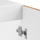 41% Korting: Spoelbakonderkast Kalmar 80cm Oud Hout