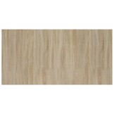 Hoofdbord Sonoma Eikenhout Bewerkt 160x80 cm - 60% Korting