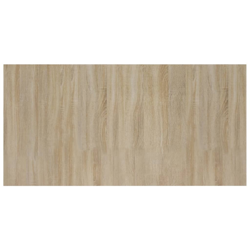 Hoofdbord Sonoma Eikenhout Bewerkt 160x80 cm - 60% Korting