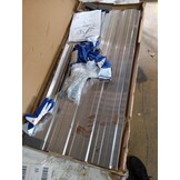 vidaXL Plantenbak verhoogd 100x100x45 cm cortenstaal roestig