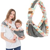 IULONEE Verstelbare Draagzak Ademende Draagzak Verstelbare Koala-Draagdoek Baby Heupdrager Multifunctionele Babydrager Draagzak Van Pasgeborenen Voor Pasgeborene Tot 3-36 Maanden (Kleurrijk)