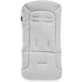 hauck universele zitverkleiner voor buggy’s en wandelwagens/Katoen/Ademend/Zacht/Eenvoudige bevestiging/Zomer & winter/Grijs