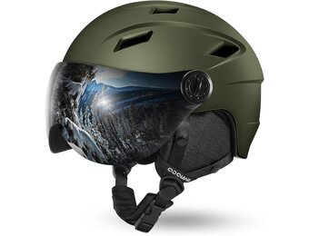 Skihelm met Vizier - Volwassenen & Jeugd - 34% Korting