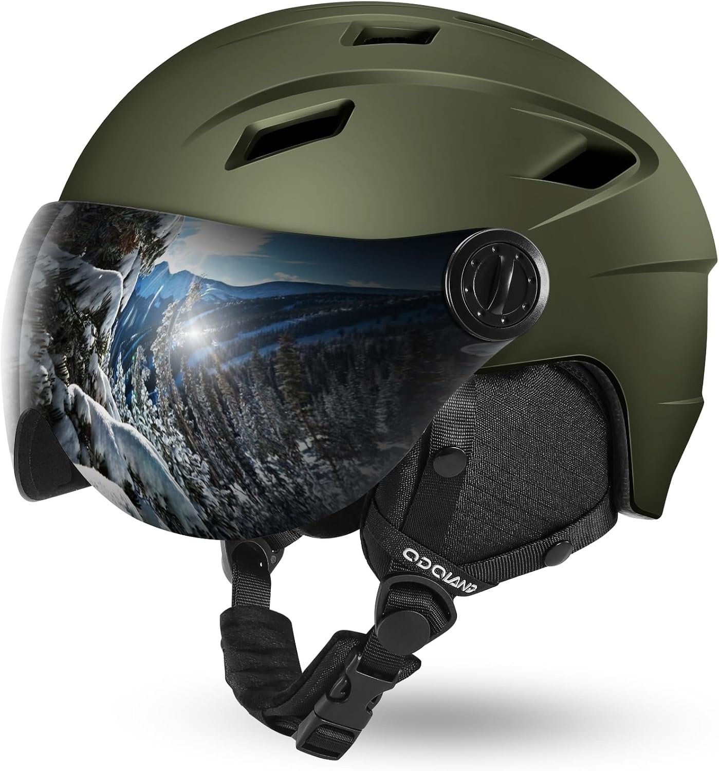 Skihelm met Vizier - Volwassenen & Jeugd - 34% Korting