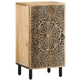 VidaXL Bijzetkast Massief Mangohout 40x33x75 cm - 59% Korting!