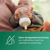 Philips Avent glazen babyfles cadeauset voor pasgeboren baby's - 3 babymelkflessen, ultra soft-fopspeen voor baby's van 0-6 maanden en ouder (model SCD878/11)