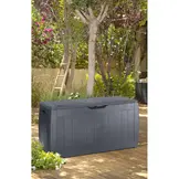 Keter Tuinkist 270 liter Grafiet - Opbergbox voor Kussens en Tuinaccessoires